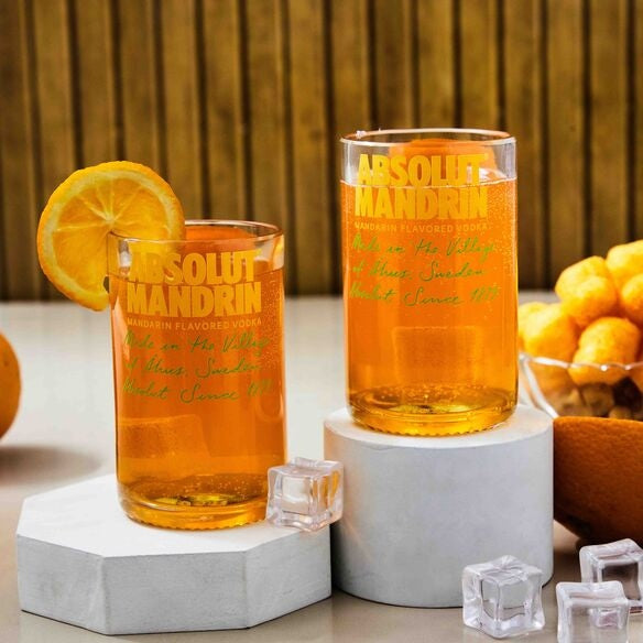 Absolut Mandrin Mini Glass