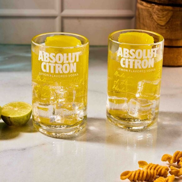 Absolut Citron Mini Glass