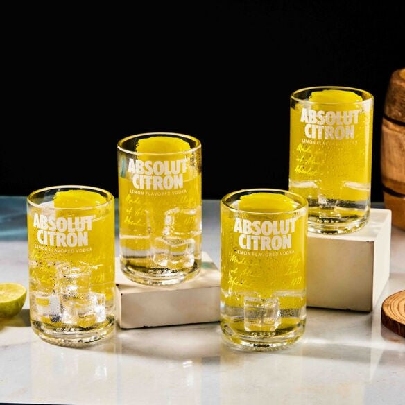 Absolut Citron Mini Glass