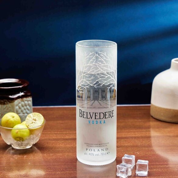 Belvedere bottle Long Glass
