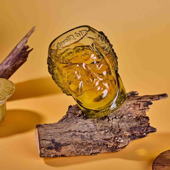 Old monk the Legend Glass