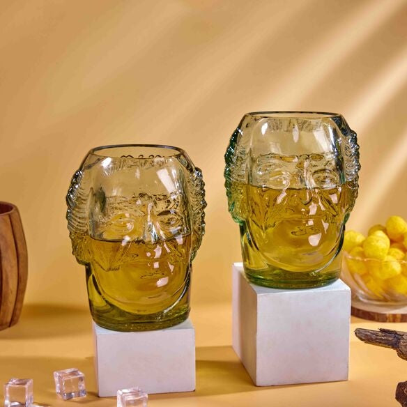 Old monk the Legend Glass