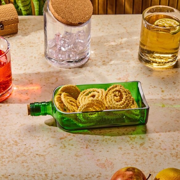 Jagermeister Bottle Vertical Platter