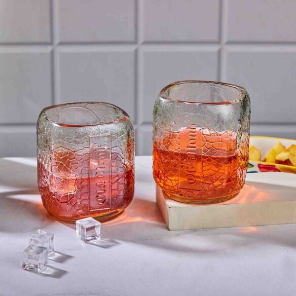 Old monk Glass