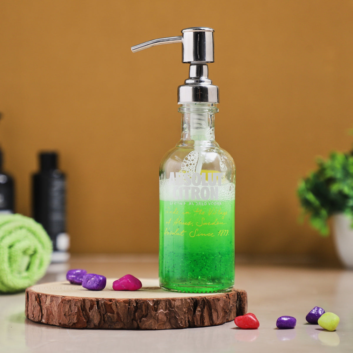 Absolut Citron Bottle Soap Dispenser