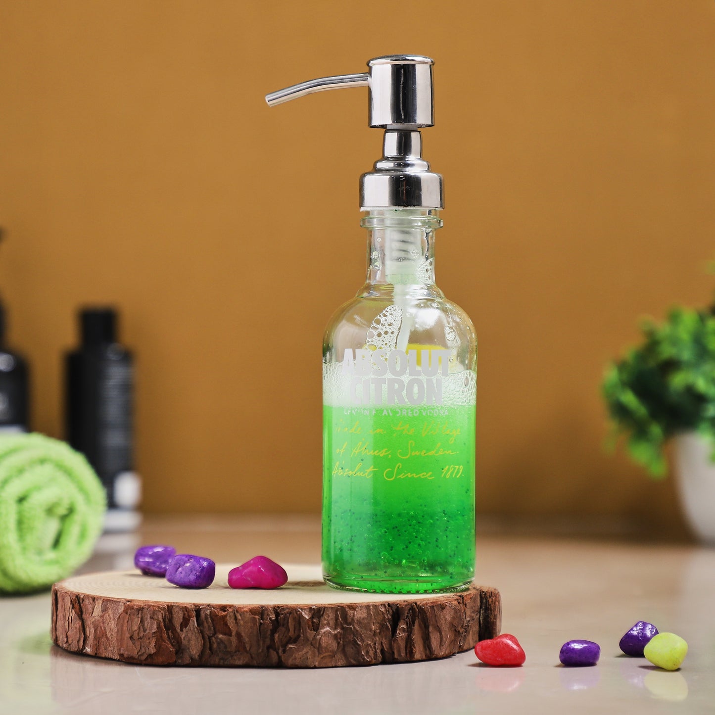 Absolut Citron Bottle Soap Dispenser