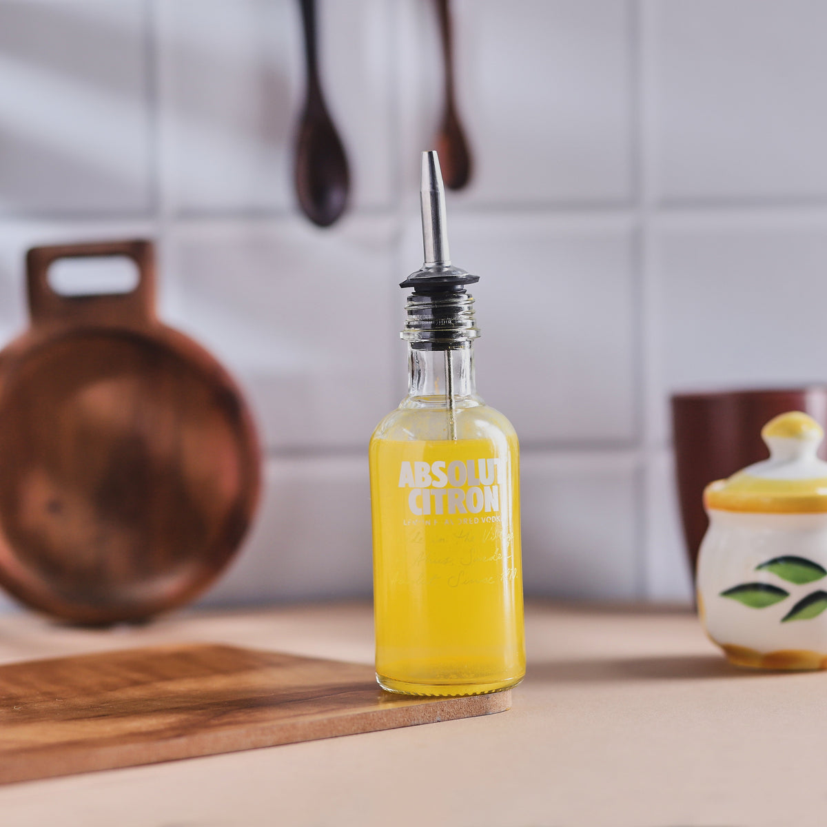 Absolut Citron Bottle Oil Dispenser