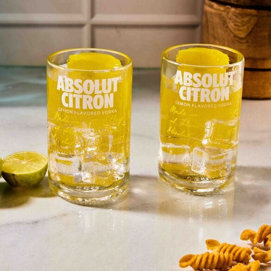 Absolut Citron Mini Glass