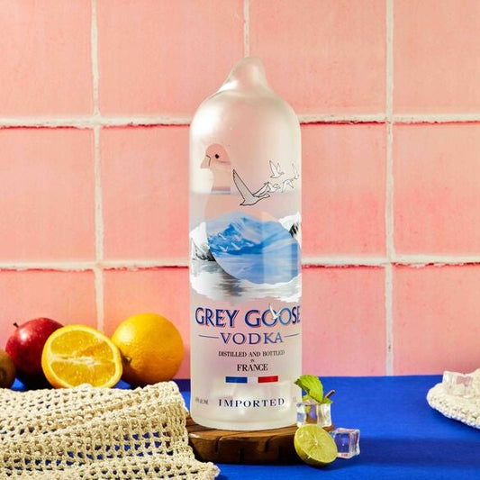 Grey Goose bottle Jug with handle
