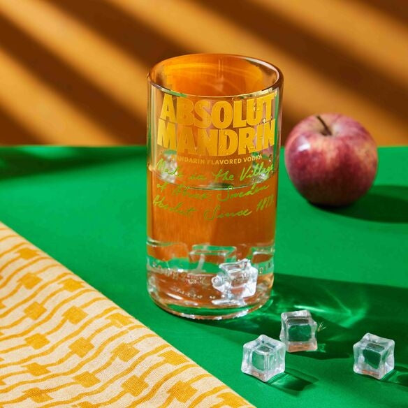 Absolut Mandrin bottle Long Glass