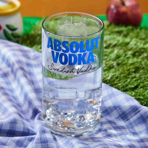 Absolut Classic Bottle Long Glass