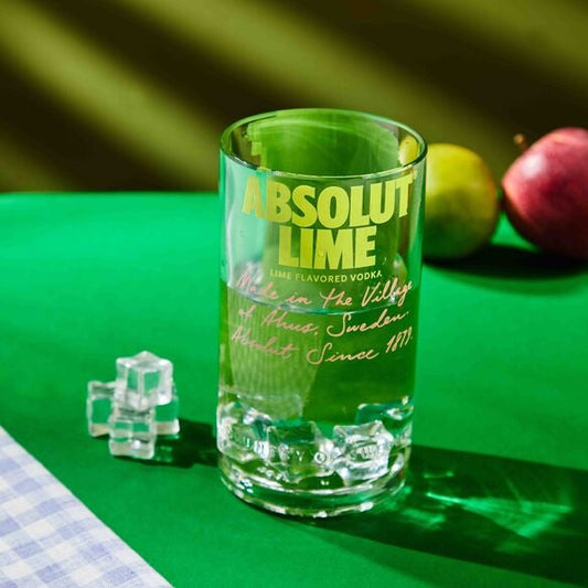 Absolut Lime bottle Long Glass